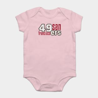 49ers football Baby Bodysuit